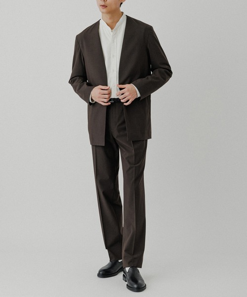 ADAM ET ROPE'（アダムエロペ） ジャケット ノーカラージャケット