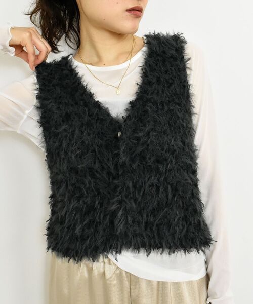 le.coeur blanc（ルクールブラン） ベスト ジレ TORRAZZO DONNA