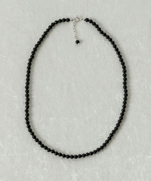 ネックレス silver925 onyx necklace シルバー925 オニキス ネック 