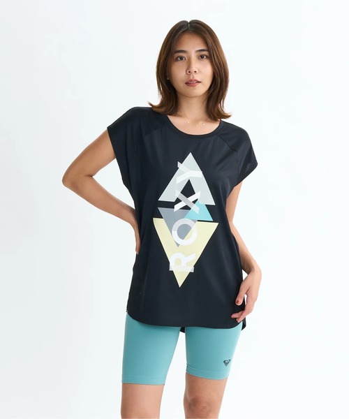 ROXY（ロキシー） uvカット tシャツ GEOMETRIC TEE/ロキシー水陸両用速