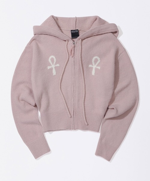 SCULPTOR（スカルプター） カーディガン Ankh Boucle Knit Cardigan