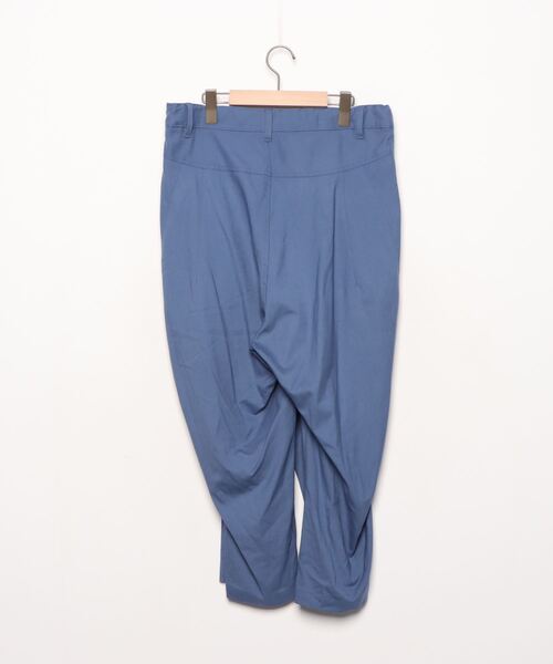 メルシーボークー うしろまえ サルエルデニムパンツ インディゴブルー サイズXL mercibeaucoup,（メルシーボークー）の「S：Leeコラボ