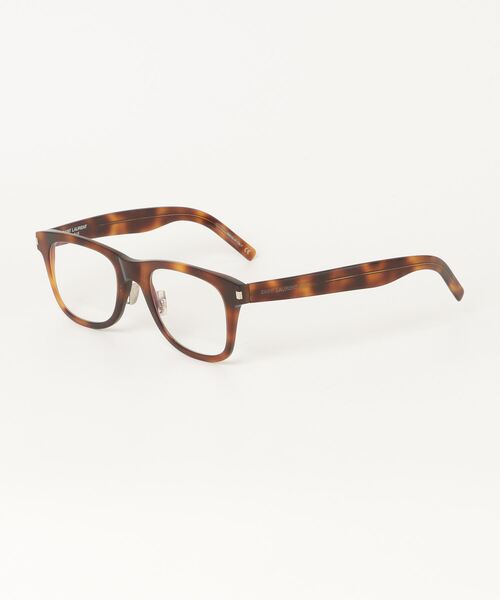 SAINT LAURENT PARIS」 メガネ - ブラウン レディース SAINT LAURENT  