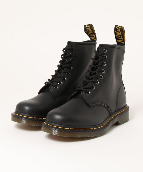 Dr. Martens ブラックレザー ワークブーツ Dr. Martens ブラック ワークブーツ Dr.Martensのブーツ:ワーク