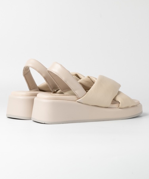 「BONTRE」 フラットサンダル 38 イエロー レディース_画像6