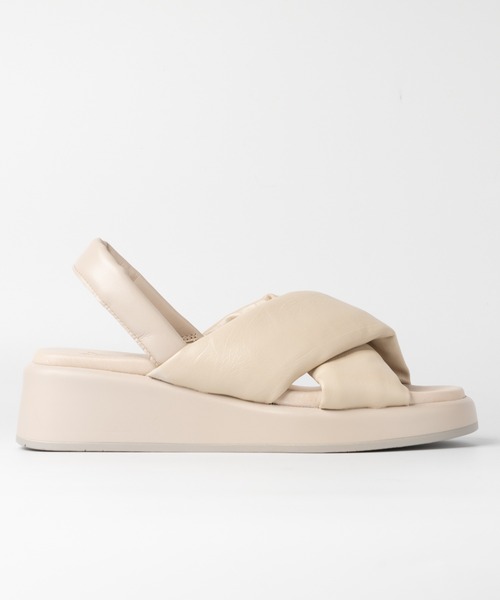 「BONTRE」 フラットサンダル 38 イエロー レディース_画像7