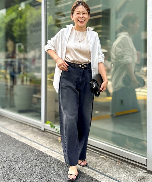 「NOLLEY'S」 半袖ブラウス 38 ベージュ レディース_画像7