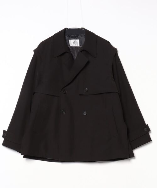 tk.TAKEO KIKUCHI（ティーケータケオキクチ） トレンチコート 03