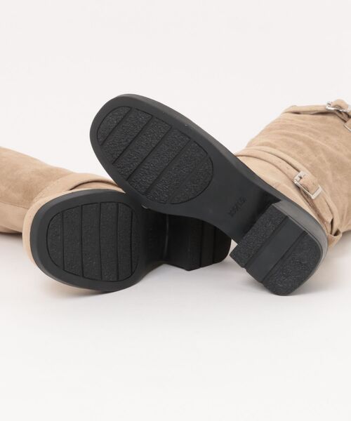 WESTSEA（ウエストシー） ブーツ ベルト付き スエードテイスト ロング