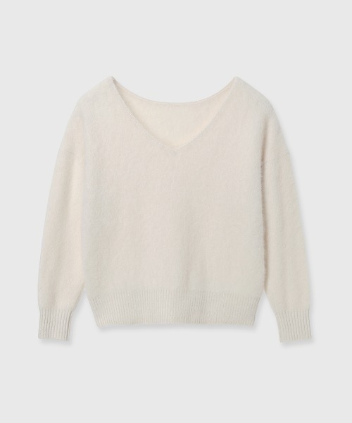 anuans（アニュアンス） ニット セーター ラクーンフォックス2way