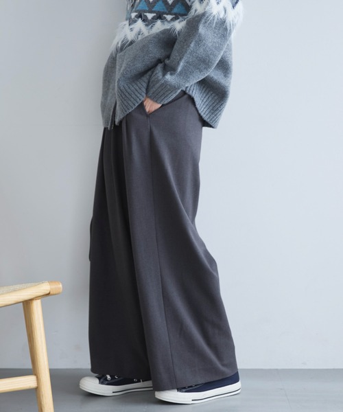 DOUX ARCHIVES（ドゥアルシーヴ） パンツ 3タックワイドパンツ