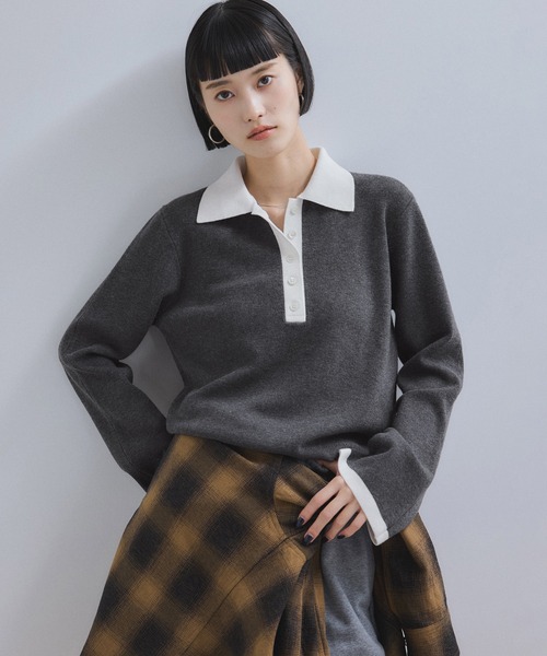 ADAM ET ROPE'（アダムエロペ） ポロシャツ ポロ 「WEB限定