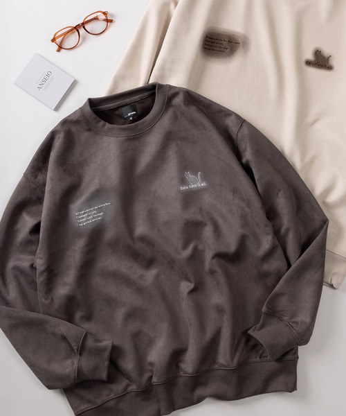 ヨンファ ペンミ グッズ トレーナー スウェット トレーナー スウェット 「85」フェイクスウェード ポンチ アソート