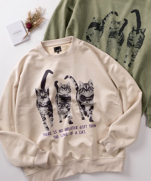 トレーナー スウェット 「85」フェイクスウェード ポンチ アソート