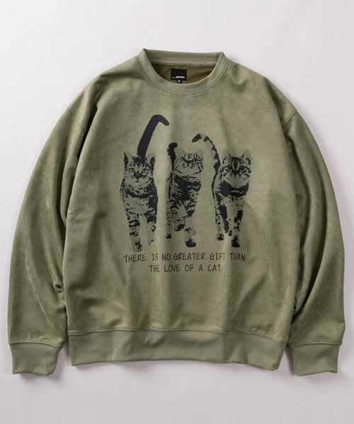 トレーナー スウェット 「85」フェイクスウェード ポンチ アソート