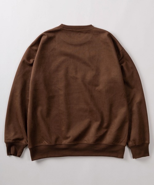 トレーナー スウェット 「85」フェイクスウェード ポンチ アソート