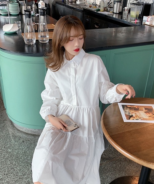 「Ulysses」 「Girly Doll」長袖ワンピース F ブラック レディース_画像2