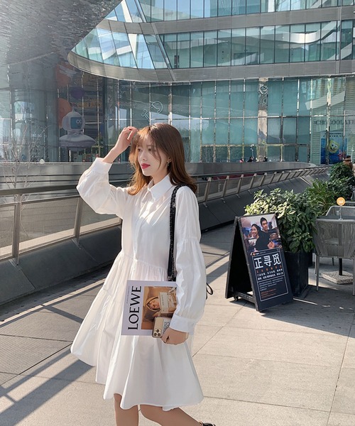 「Ulysses」 「Girly Doll」長袖ワンピース F ブラック レディース_画像4