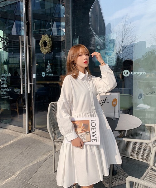 「Ulysses」 「Girly Doll」長袖ワンピース F ブラック レディース_画像5