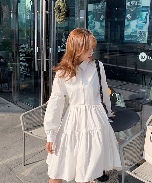 「Ulysses」 「Girly Doll」長袖ワンピース F ブラック レディース_画像9