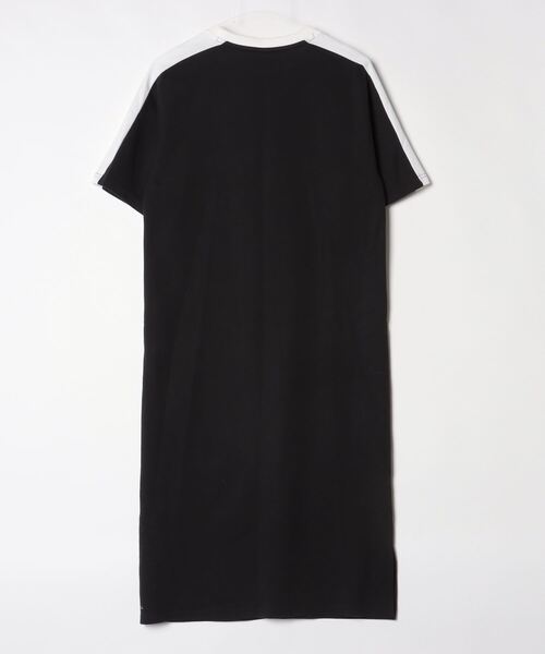 PUMA（プーマ） ワンポイント半袖ワンピース M ブラック レディース