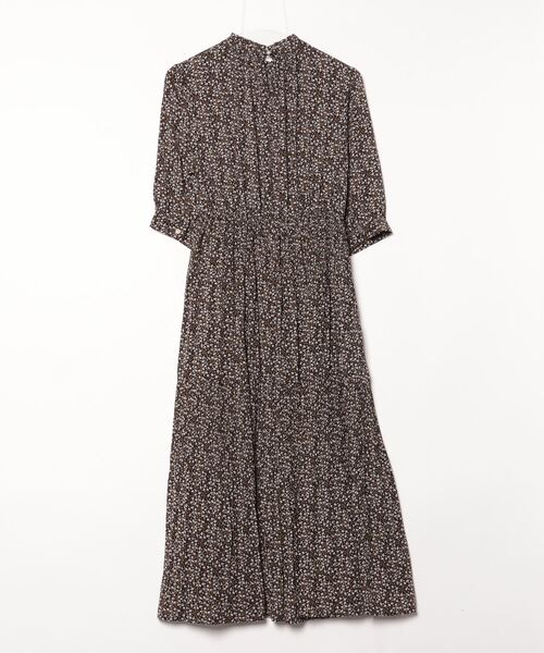 「OLIVE des OLIVE」 半袖ワンピース M ブラウン レディース_画像2