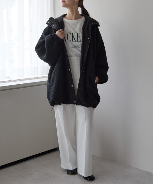 Marilyn Moon完売品 ティアード フーデッド ブルゾン ブラック Marilyn Moon完売品 ティアード フーデッド ブルゾン ブラック Marilyn
