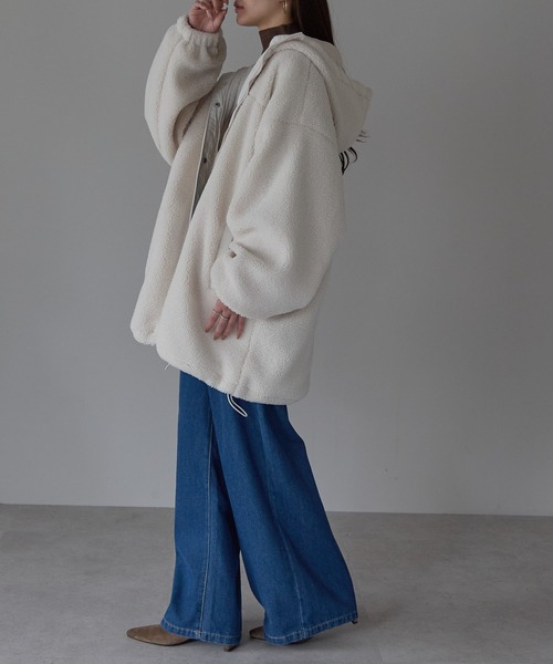 PREFERIR（プレフェリール） コート アウター ボア ブルゾン