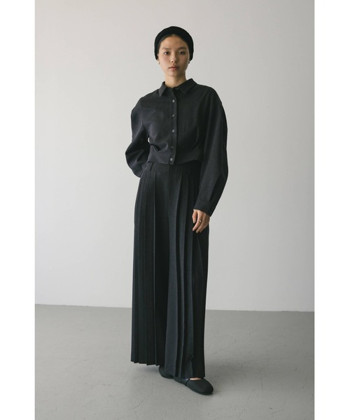 【新品】STYLEMIXER / チェックショートシャツ STYLEMIXER | フォルムショートシャツ (シャツ・ブラウス ) |SHEL'TTER