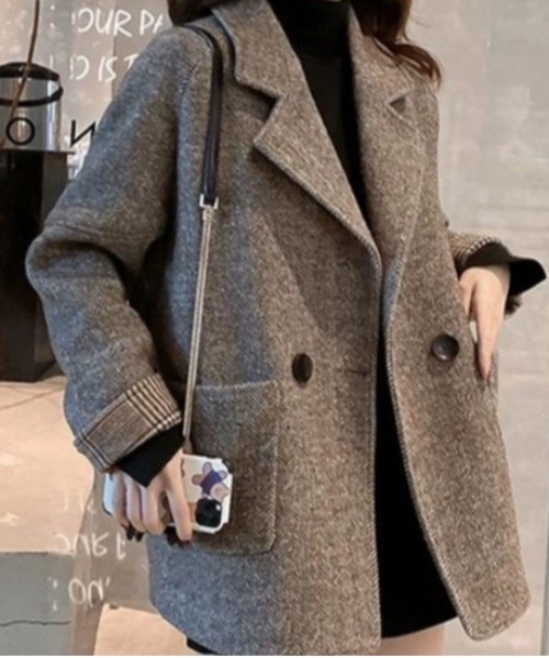 ZARA コート レディース ピーコート（レディースコート、ジャケット