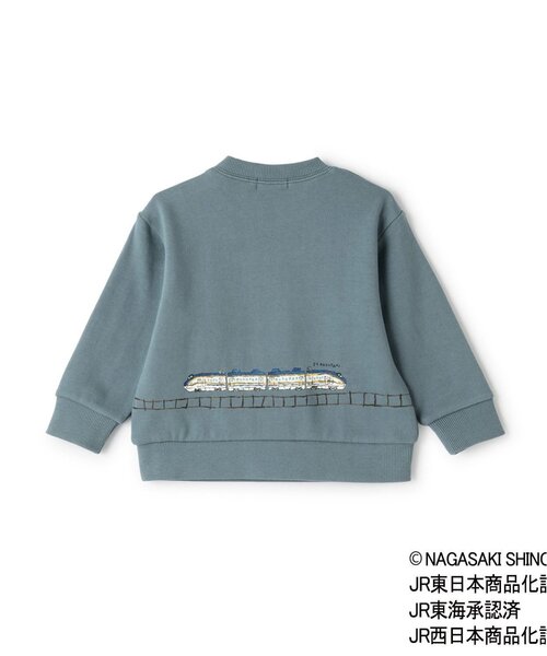 kladskap（クレードスコープ） トレーナー 電車サークル線路トレーナー