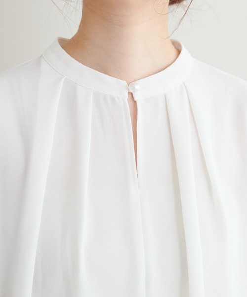 「natural couture」 7分袖ブラウス FREE ベージュ レディース_画像3