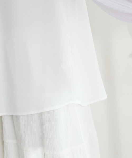 「natural couture」 7分袖ブラウス FREE ベージュ レディース_画像8