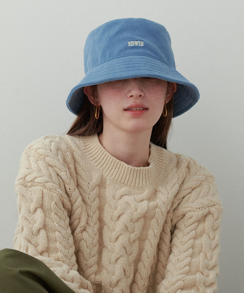 HATMIKKE（ハットミッケ） 帽子 ハット レディース EDWINフリース