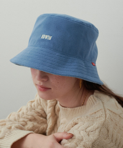 HATMIKKE（ハットミッケ） 帽子 ハット EDWINフリースバケットハット