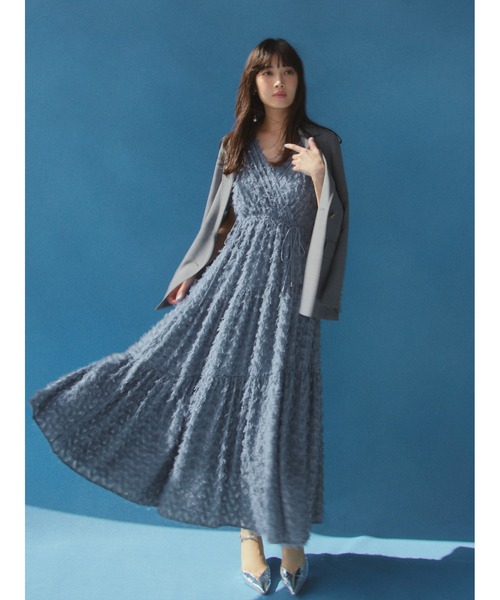 FRAY I.D（フレイ・アイディー） ノースリーブワンピース 0 ブラック