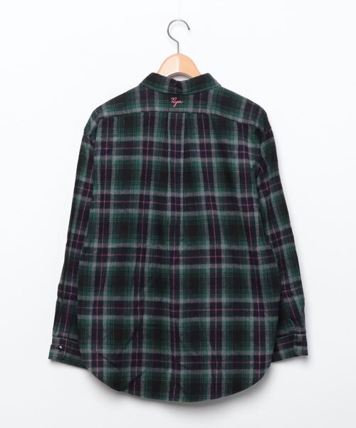 THE SHINZONE ネルシャツ Shinzone（シンゾーン） 長袖ネルシャツ S グリーン レディース