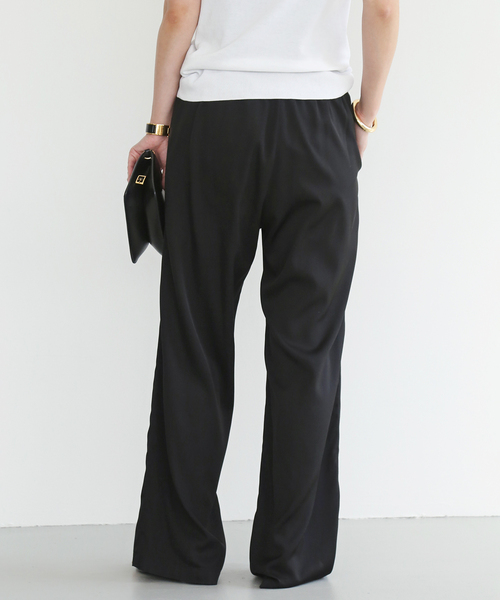 Deuxieme Classe」 イージーパンツ 38 ベージュ レディース 新品  