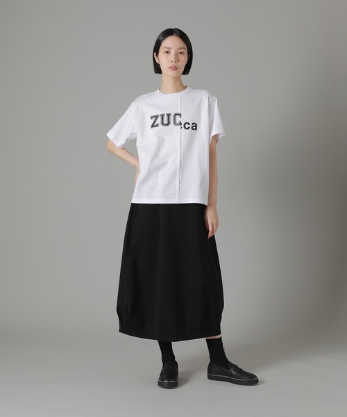 「ZUCCa」 半袖Tシャツ M size ブルー レディースの画像