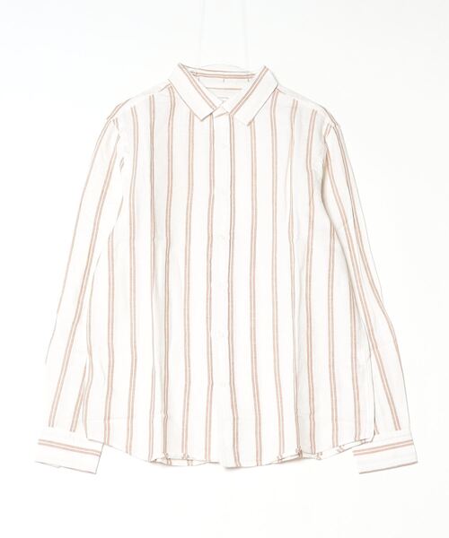 「BANANA REPUBLIC FACTORY STORE」 長袖シャツ M ホワイト メンズ_画像9