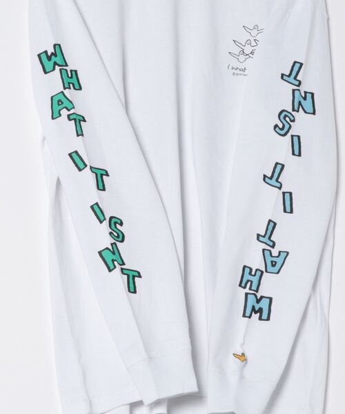 「（What it isNt）ART BY MARKGONZALES」 半袖Tシャツ LARGE パープル系その他2 メンズ_画像4