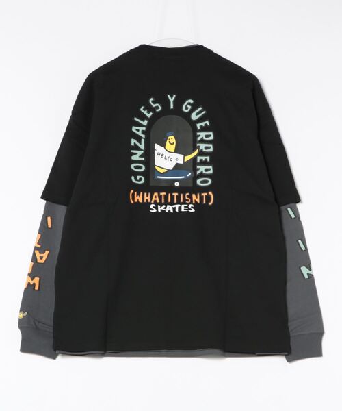 「（What it isNt）ART BY MARKGONZALES」 半袖Tシャツ LARGE パープル系その他2 メンズ_画像9