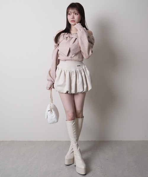 LIP SERVICE（リップサービス） スカート インナーショーパン付