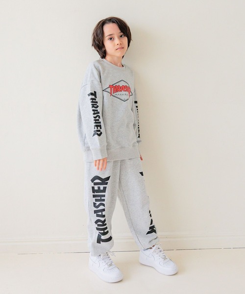 THRASHER（スラッシャー） パンツ 「」別注ロゴスウェットパンツ(KIDS