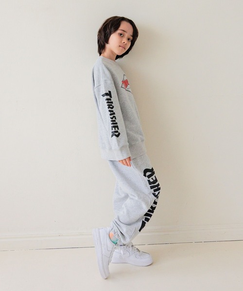 THRASHER（スラッシャー） パンツ 「」別注ロゴスウェットパンツ(KIDS