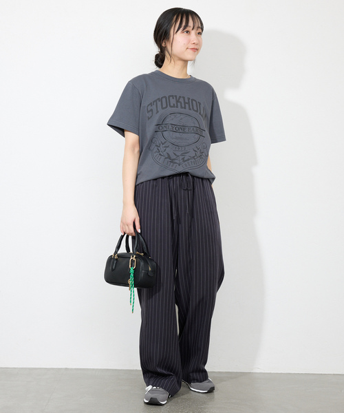 「New Balance」 ローカットスニーカー 22.5cm グレー レディース_画像2