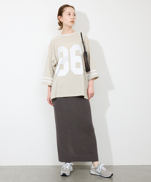 「New Balance」 ローカットスニーカー 22.5cm グレー レディース_画像8