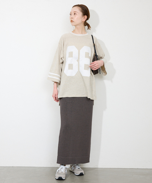 「New Balance」 ローカットスニーカー 22.5cm グレー レディース_画像9