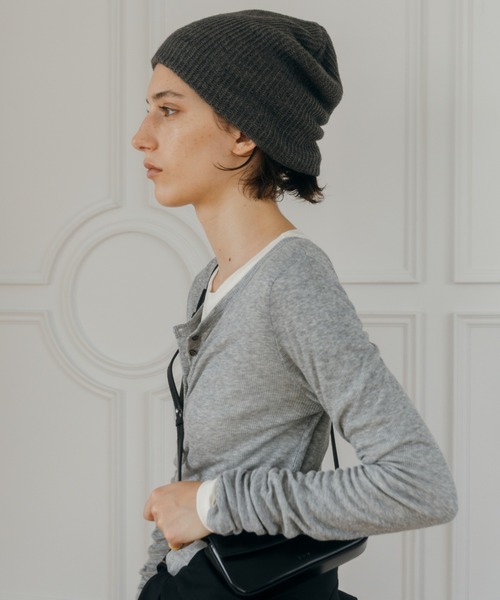 クレドナ credona ニットビーニー KNIT BEANIE CREDONA（クレドナ） ニット帽 ニットキャップ KNIT BEANIE/ニット