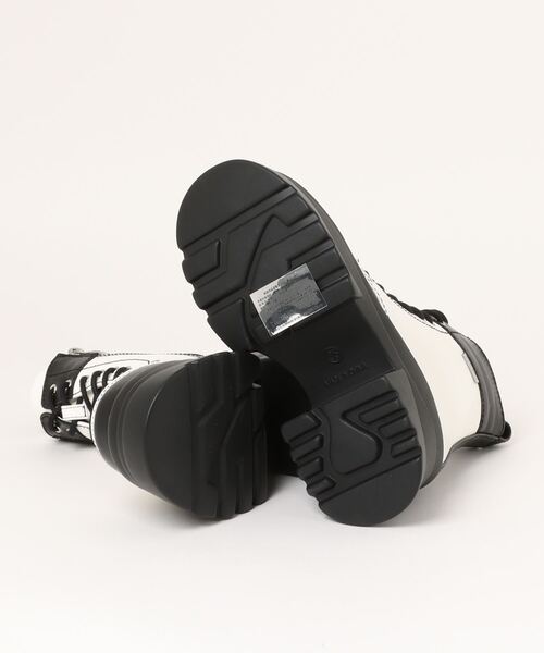 「YOSUKE」 ショートブーツ 37 ブラック レディース_画像3